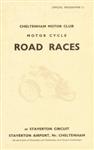 Programme cover of Staverton Circuit, 08/03/1969