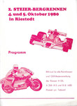 Programme cover of Steier Hill Climb, 05/10/1980