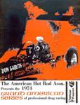Programme cover of Gateway Motorsports Park, 02/08/1974