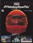 Programme cover of St. Petersburg Street Circuit, 08/11/1987