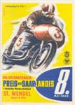 Programme cover of St. Wendel, 08/05/1960