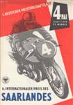 Programme cover of St. Wendel, 04/05/1958