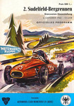 Programme cover of Sudelfeld Hill Climb, 06/10/1962