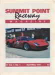 Programme cover of Summit Point, 24/05/1987
