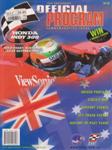 Programme cover of Surfers Paradise Street Circuit, 15/10/2000