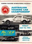 Programme cover of Surfers Paradise International Raceway, 15/05/1983