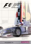 Programme cover of Suzuka Circuit, 08/10/2000