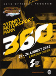 Programme cover of Sydney Motorsport Park, 26/08/2012