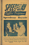 Programme cover of Sydney Showground Speedway, 21/01/1950