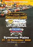 Programme cover of Symmons Plains, 23/11/2008