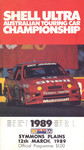 Programme cover of Symmons Plains, 12/03/1989