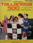 Programme cover of Talladega Superspeedway, 11/08/1974