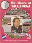 Programme cover of Talladega Superspeedway, 01/04/1979