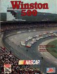 Programme cover of Talladega Superspeedway, 06/05/1984