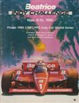 Programme cover of Miami (Tamiami Park), 10/11/1985