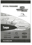 Programme cover of Bruce McLaren Motorsport Park, 16/03/2003