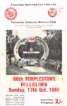 Programme cover of Templestowe Hill Climb, 17/10/1965