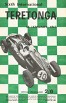 Programme cover of Teretonga Park, 26/01/1963