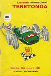 Programme cover of Teretonga Park, 27/01/1968