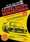 Programme cover of Teufelskopf Hill Climb, 22/07/1979