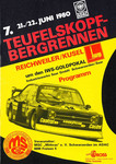 Programme cover of Teufelskopf Hill Climb, 22/06/1980