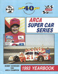 Programme cover of Texas World Speedway, 21/03/1993