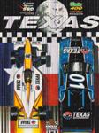 Programme cover of Texas Motor Speedway, 09/06/2001