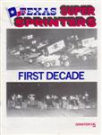 Book cover of Texas Super Sprints, First Decade