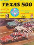 Programme cover of Texas World Speedway, 05/12/1971