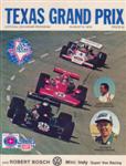 Programme cover of Texas World Speedway, 06/08/1978
