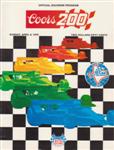 Programme cover of Texas World Speedway, 08/04/1979
