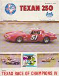 Programme cover of Texas World Speedway, 11/11/1979