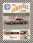 Programme cover of Texas World Speedway, 09/11/1980