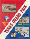 Programme cover of Texas World Speedway, 08/03/1987