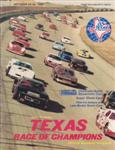 Programme cover of Texas World Speedway, 30/10/1988