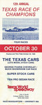Flyer of Texas World Speedway, 30/10/1988