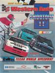 Programme cover of Texas World Speedway, 21/03/1993