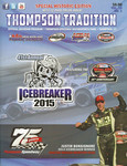 Programme cover of Thompson International Speedway, 12/04/2015