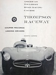 Programme cover of Thompson International Speedway, 10/10/1954