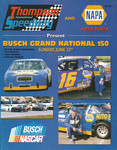 Programme cover of Thompson International Speedway, 23/06/1996