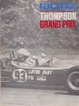 Programme cover of Thompson International Speedway, 17/08/1968