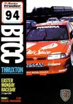 Programme cover of Thruxton Race Circuit, 04/04/1994