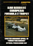 Programme cover of Thruxton Race Circuit, 19/04/1976