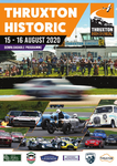 Programme cover of Thruxton Race Circuit, 16/08/2020