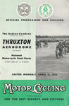Programme cover of Thruxton Race Circuit, 11/04/1955