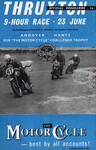 Programme cover of Thruxton Race Circuit, 23/06/1956