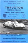 Programme cover of Thruxton Race Circuit, 17/03/1968