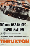 Programme cover of Thruxton Race Circuit, 26/05/1969