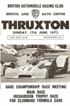 Programme cover of Thruxton Race Circuit, 17/06/1973