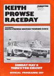 Programme cover of Thruxton Race Circuit, 09/05/1976